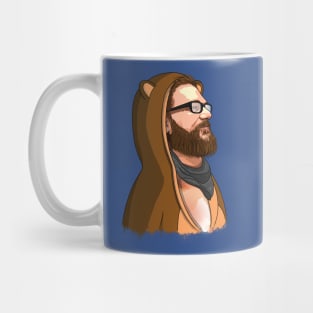 Sunrise at Robot Heart - the bear Mug